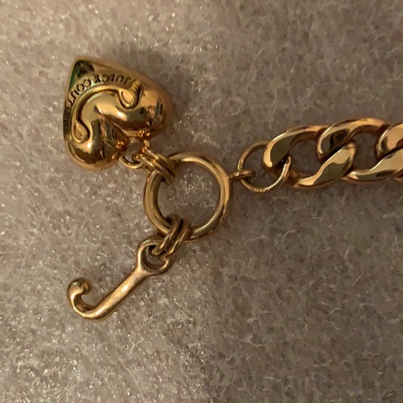 Y2K JUICY COUTURE STARTER NECKLACE AND EARRINGS CHUNKY CHOKER HEAVYWEIGHT - Picture 10 of 16